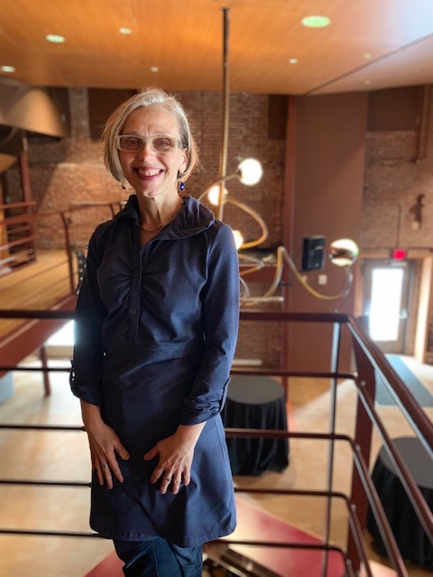 Ms. René  Conrad, the Executive Director of The New Hazlett Theater